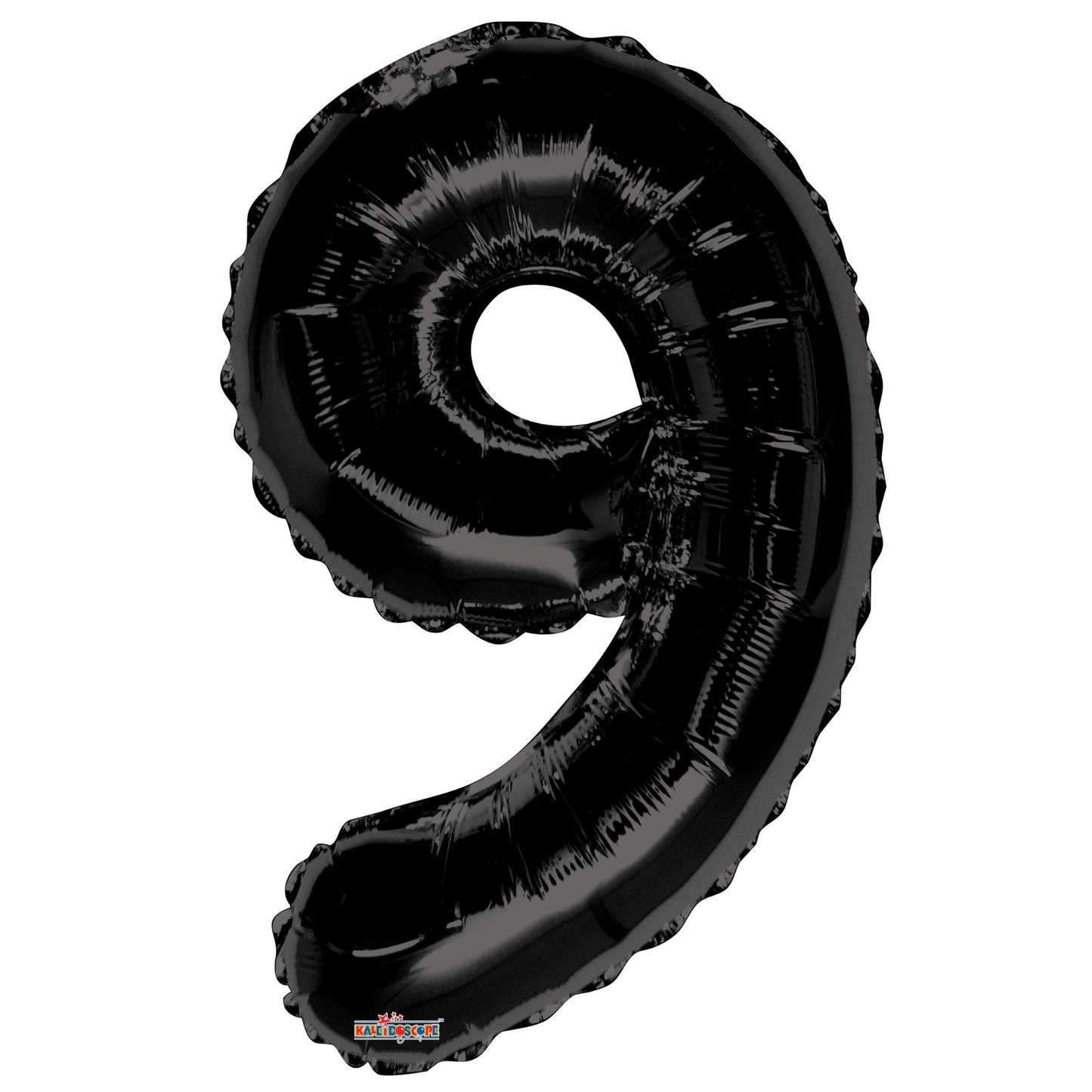 34" Black Number 9 Balloon