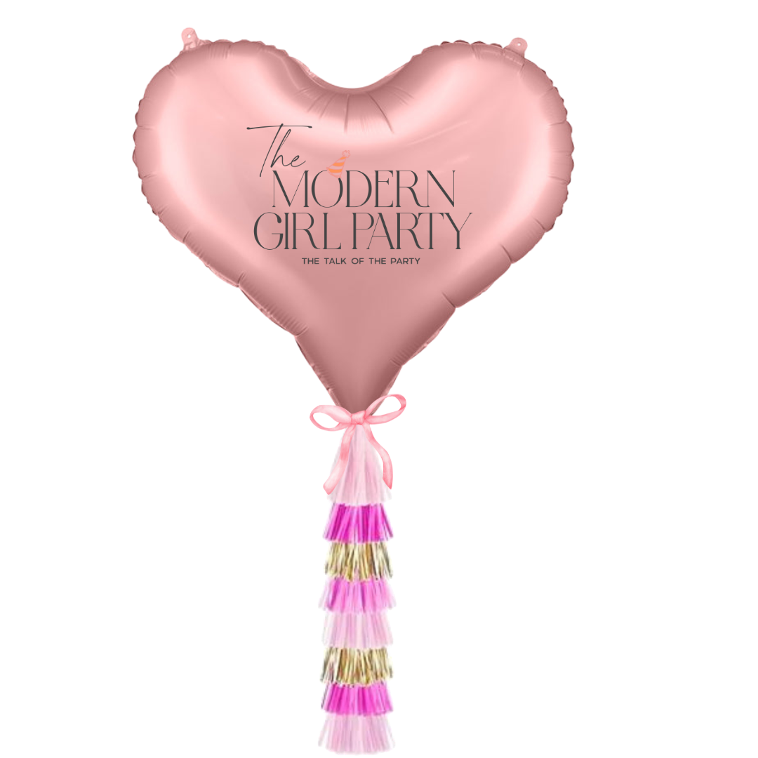 25" Pink Heart Balloon