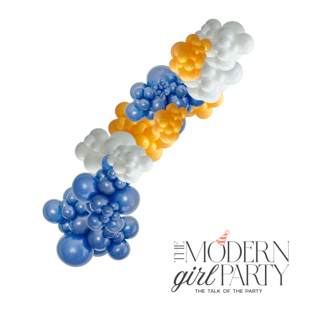 University of Michigan Graduation Balloon Garland