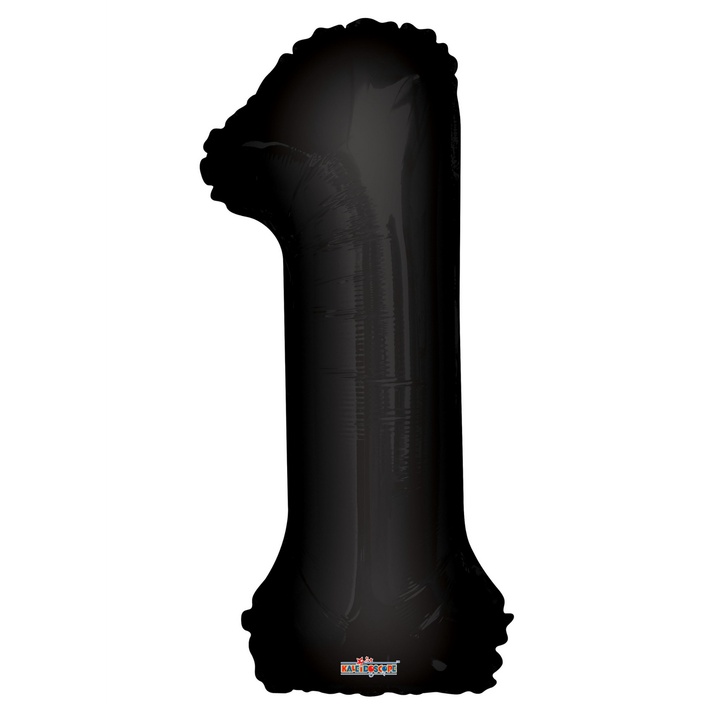 34" Black Number 1 Balloon