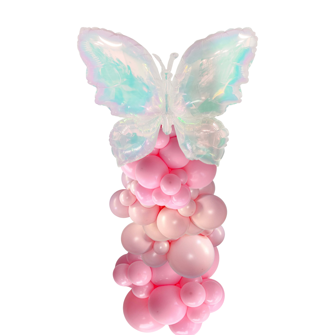26" Iridescent Butterfly Balloon (Air Filled)
