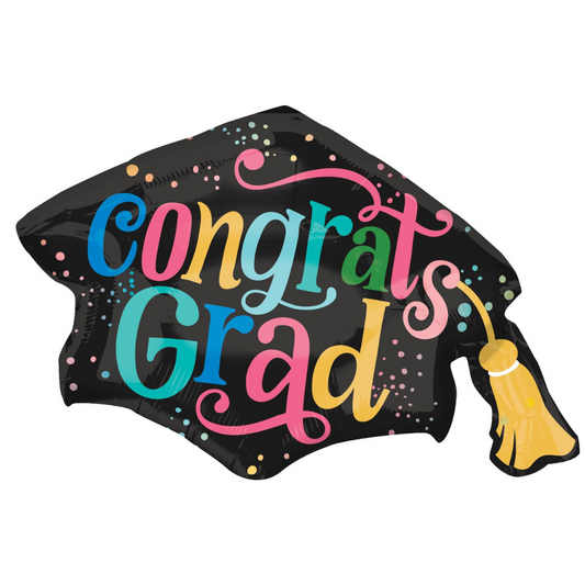 Grad Colorful Foil Balloon