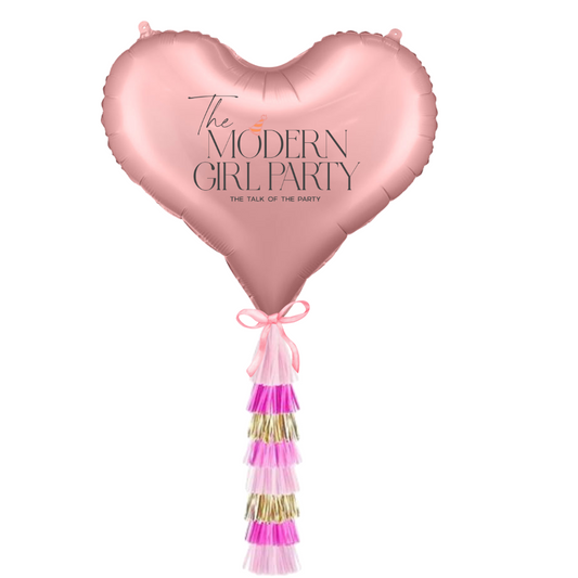 25" Pink Heart Balloon