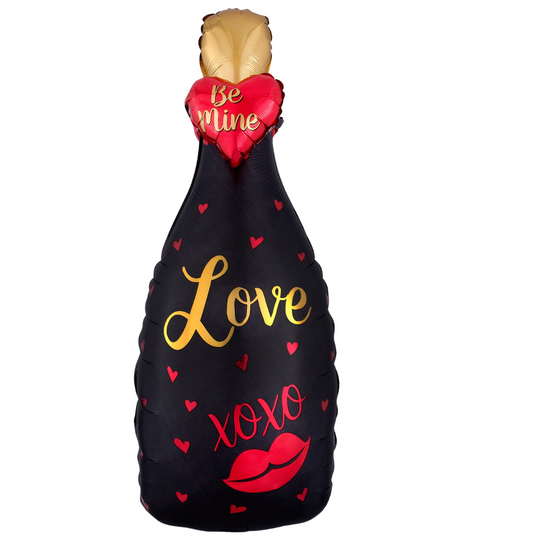 35" Bubbly Love Garland Bottle Balloon