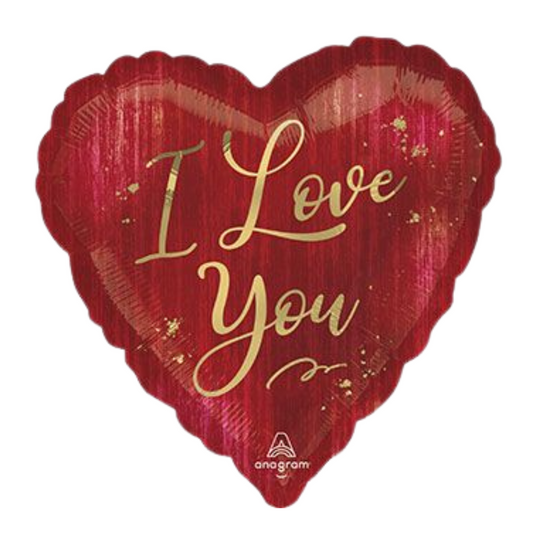 18" I love you Balloon
