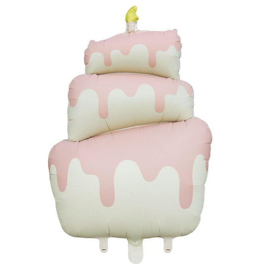 38" Matte Pink Cake Balloon