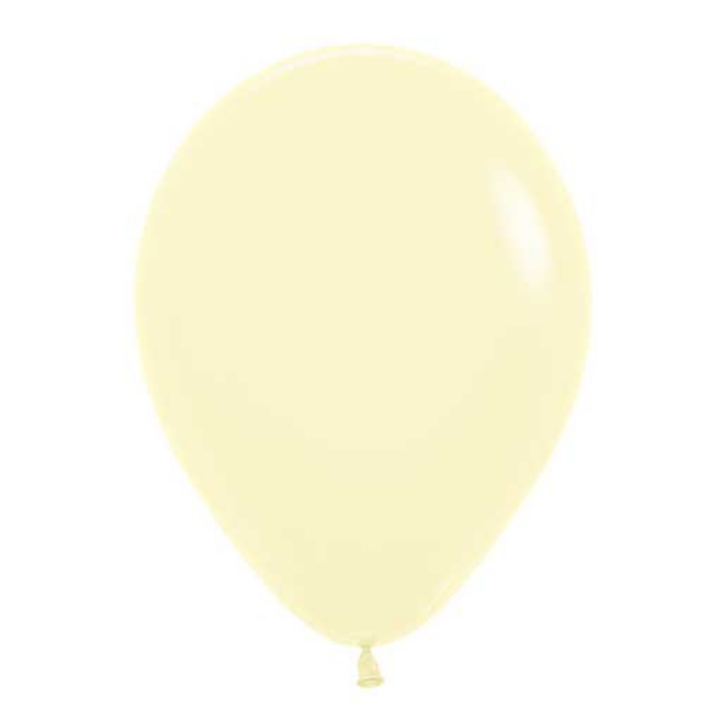 11" Balloon Pastel Yellow