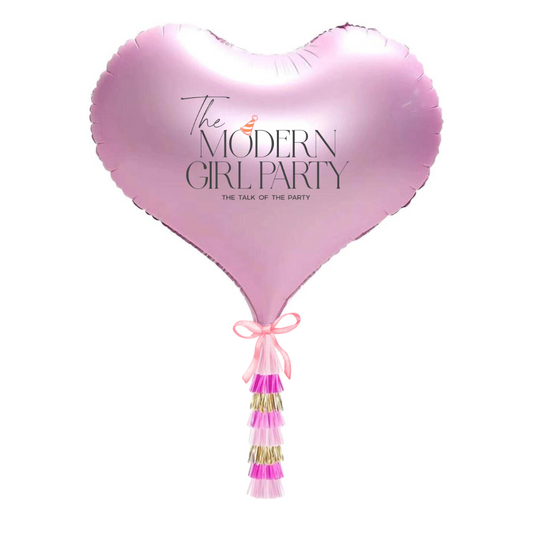 22" Matte Pink Heart Balloon