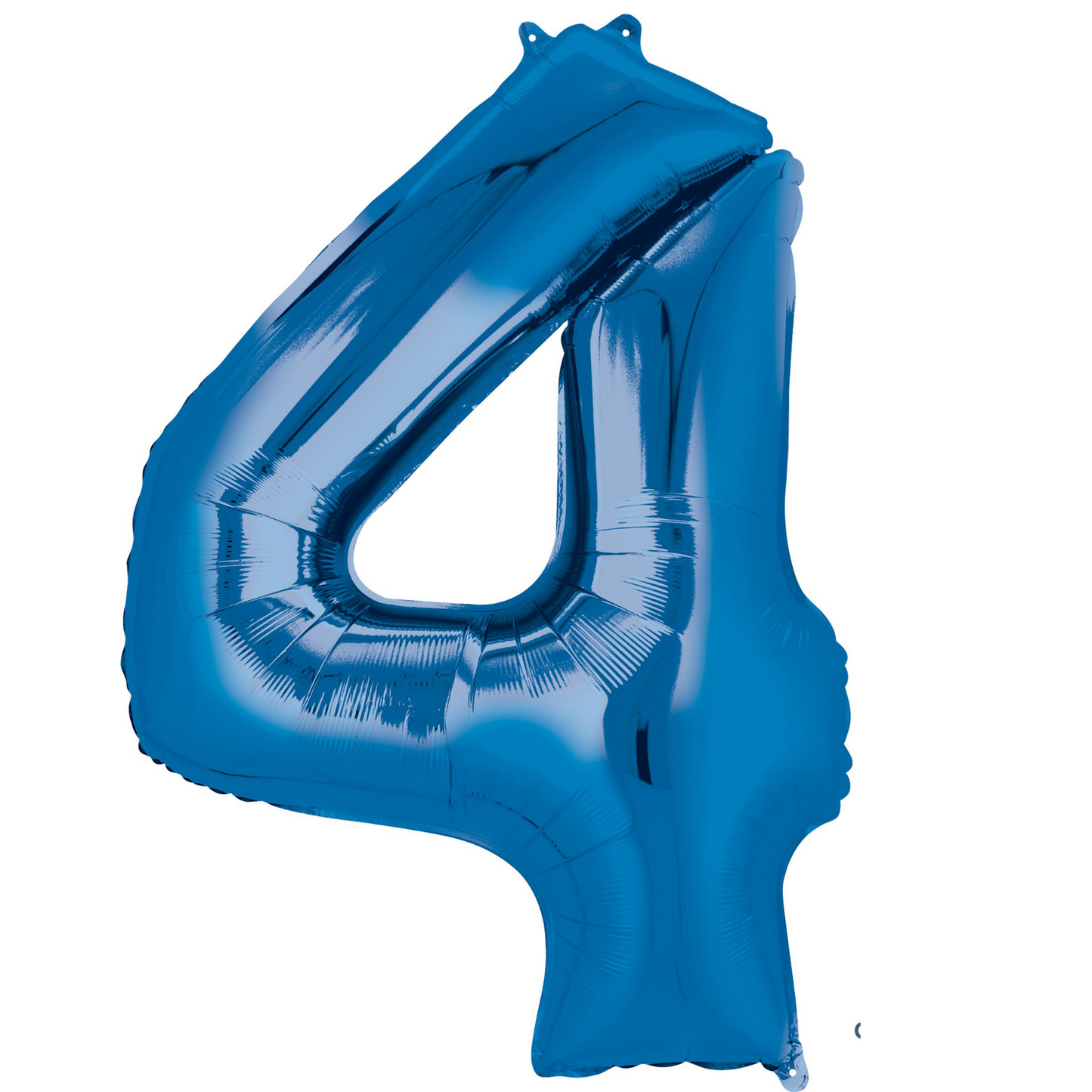 34" Royal Blue Number 4 Balloon