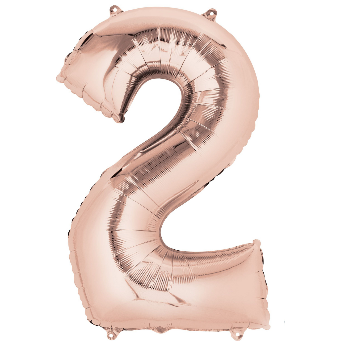 34" Rose Gold Number 2 Balloon