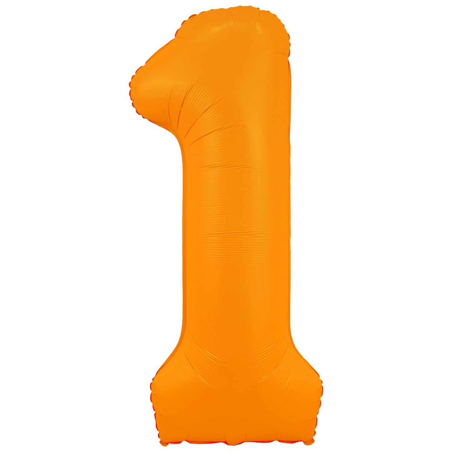 34" Neon Orange  Number 1 Balloon